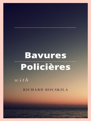 cover image of Bavures policières